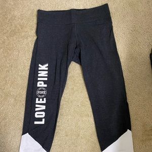 VS Pink Yoga Leggings